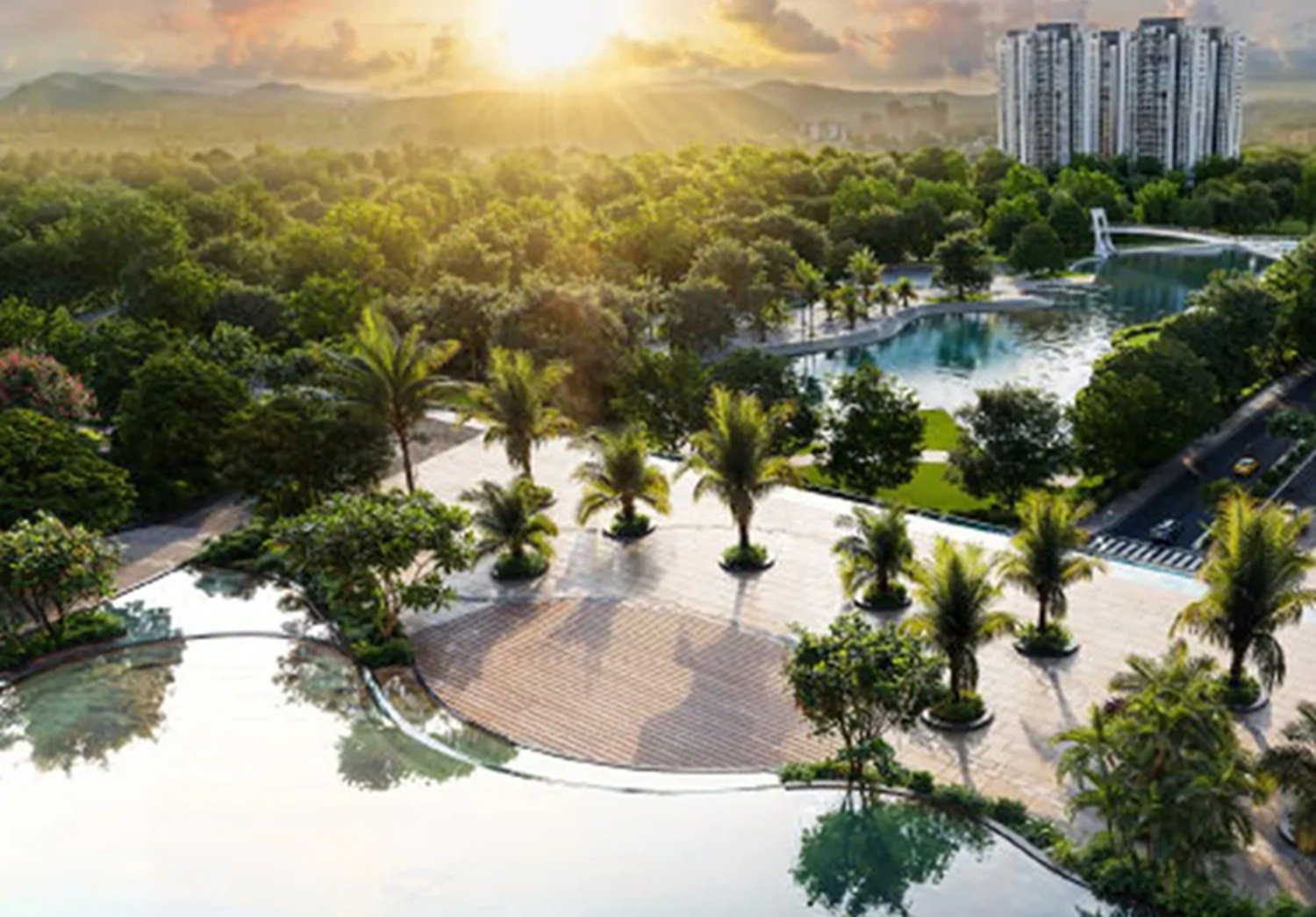 Kalpataru Parkcity Estella luxury towers on Kolshet Road Thane
