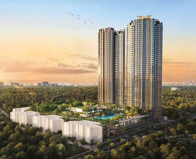 NaMo Grand Central Park 20-acre urban forest lung at Kalpataru Parkcity